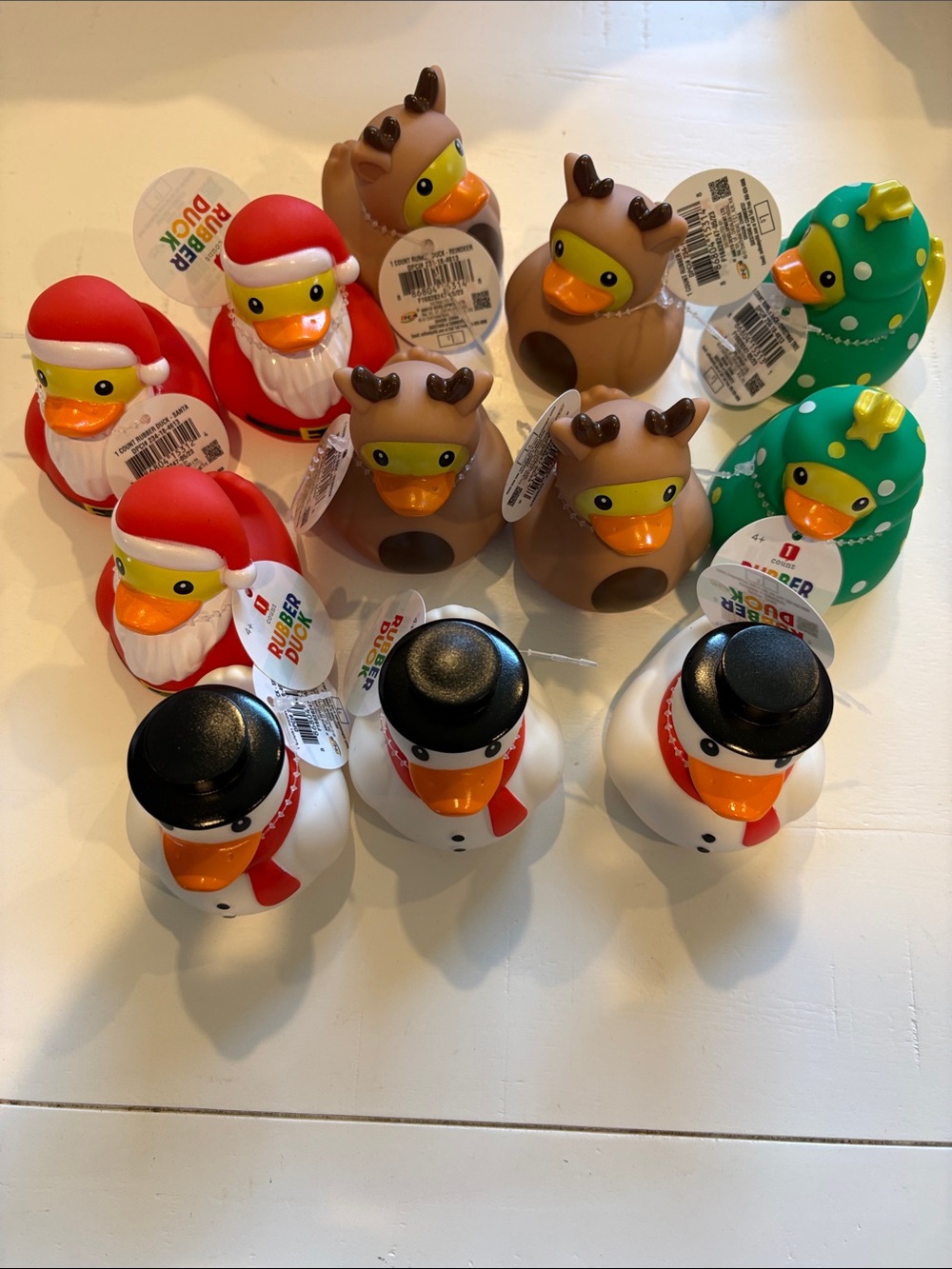 Holiday Rubber Duck Toy - Assorted Colors